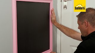 Get The Kids Involved With This Fun Chalkboard Wall DIY