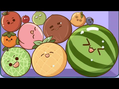 🔥Watermelon Game | Fruit Merge Master | Suika Game | 2048 Math Asmr Puzzle