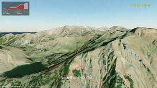 Nebelhorn via Oytal ∆ hiking trails ∆ 3d-trail.com/germany/