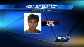 Man charged with striking officer with car