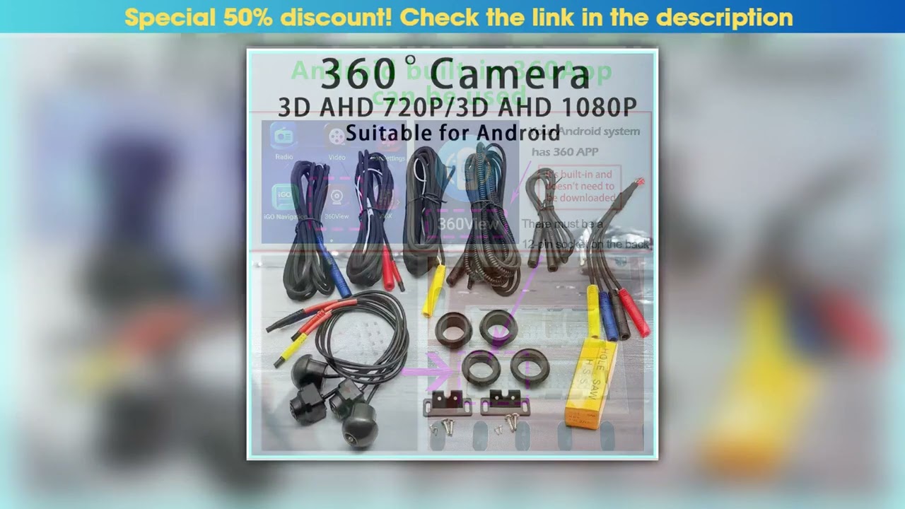 Sony Chip Hd — Best Seller (2025): Sony Chip HD WDR Technology For Car 360° Panoramic