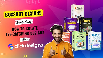 Boxshot Designs Made Easy: How to Create Eye-Catching Designs with ClickDesigns! 📦💡 #ClickDesigns