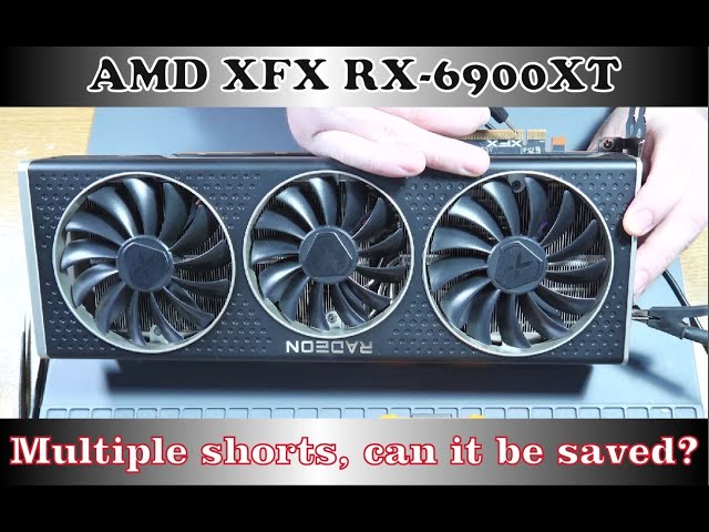 AMD Radeon XFX 6900xt, is it fixable? - YouTube