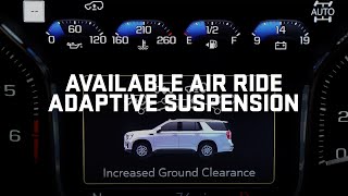 Next Generation Gmc Yukon How-To Available Air Ride Adaptive Suspension Gmc