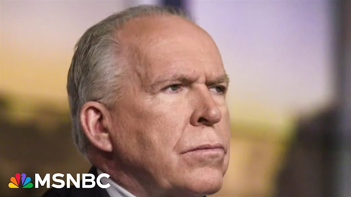 John Brennan makes first public since Trump’s DOJ opened an investigation into him and James Comey 