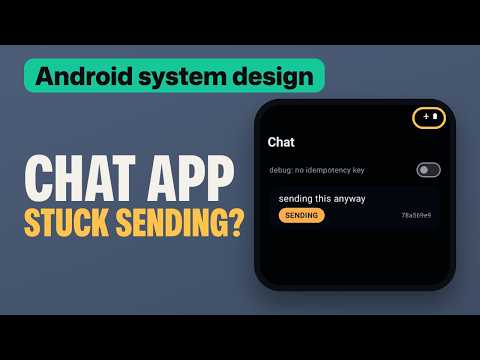 Chat App System Design for Android: Send Once, Even Offline