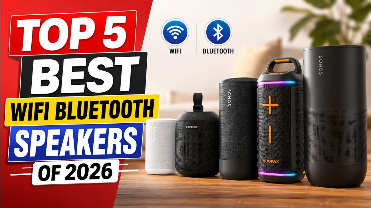 Top 5 Best Bluetooth Speakers of 2026 - YouTube