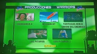 Producciones Warriors 5 En 1 Peliculas Infantilesdvd Pirata 100% En Mexico