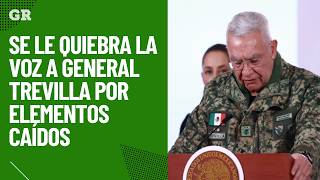 Se le quiebra la voz a General Trevilla por elementos caídos