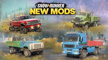 New Amazing Mods Vehicles in SnowRunner You Need to Know