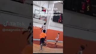 Throwback: Erick Dampier Jr dunks as a 6th grader during a game!