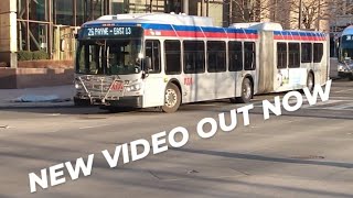 AFTERNOON BUS ACTION! oh some rare mci Akron Metro.and new 2020 mci part 2 soon this  video is 720p