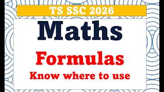 Maths formulas. maths important questions class 10 2026 board exam.