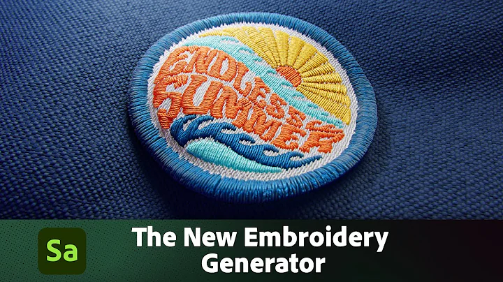 Master the Embroidery Generator: Substance 3D Sampler Tutorial