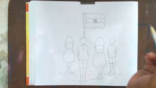 Independence Day I Part-2 I Drawing For Beginner Student