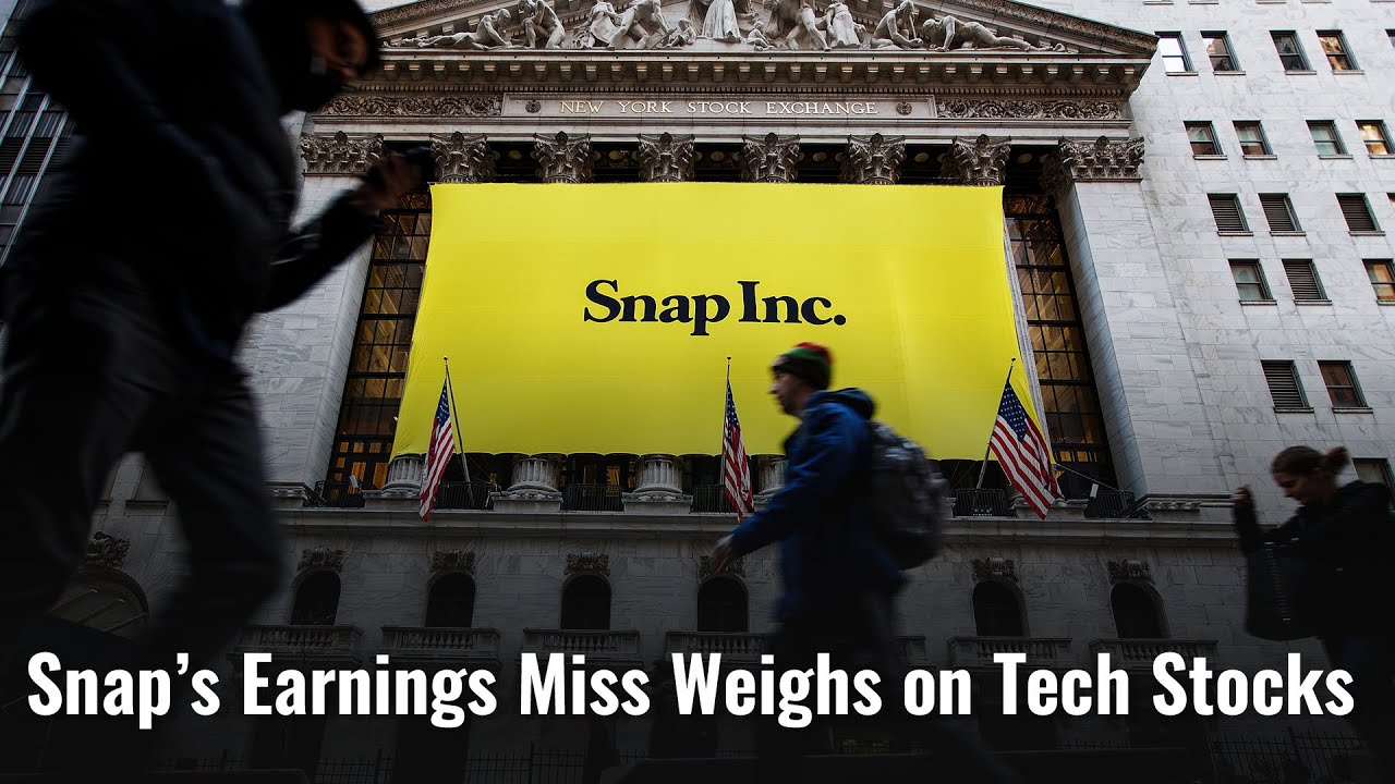 Snap’s Earnings Miss Weighs on Tech Stocks