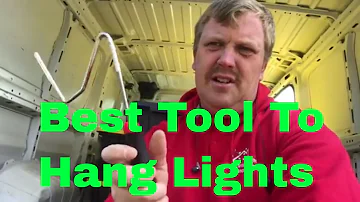 How To Make Your Own Tool To Hang Christmas Lights On A BIG Tree