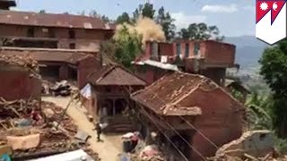 Nepal earthquake: giant aftershock rocks the region - TomoNews
