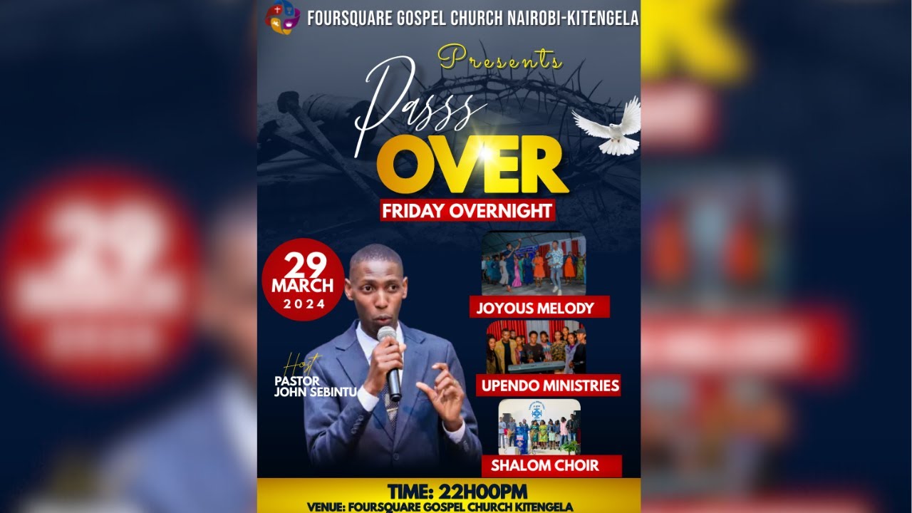 LIVE//IGITERANE CYA PASAKA //FOURSQUARE GOSPEL CHURCH KITENGELA YouTube