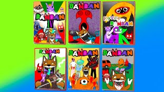 GARTEN OF BANBAN ALL BOSS GAME BOOK /KITTY SAURUS,QUEEN BOUNCELIA,TOADSTER, bitter giggle squishy