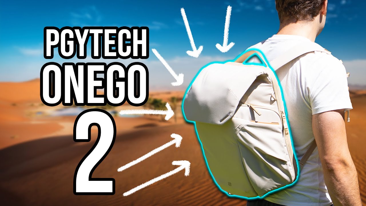 The Most Stylish Camera Backpack That Actually Works – PGYTECH OneGo 2