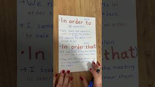 (In Order To + Fiil / In Order That + Cümle) Yapısını Açıkladık