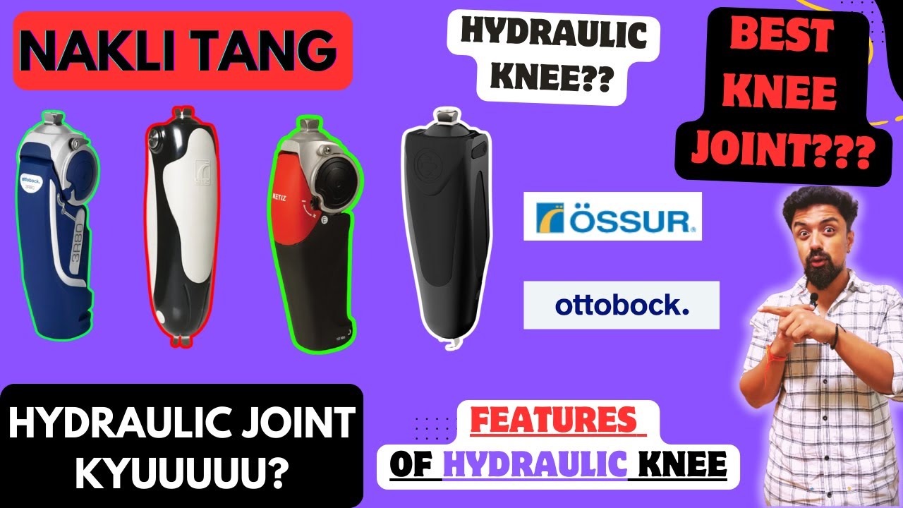 Ottobock 3R80 | Ossur Capital Knee | Metiz 6H30 | Mauch Knee | Hydraulic Knee Joint | 