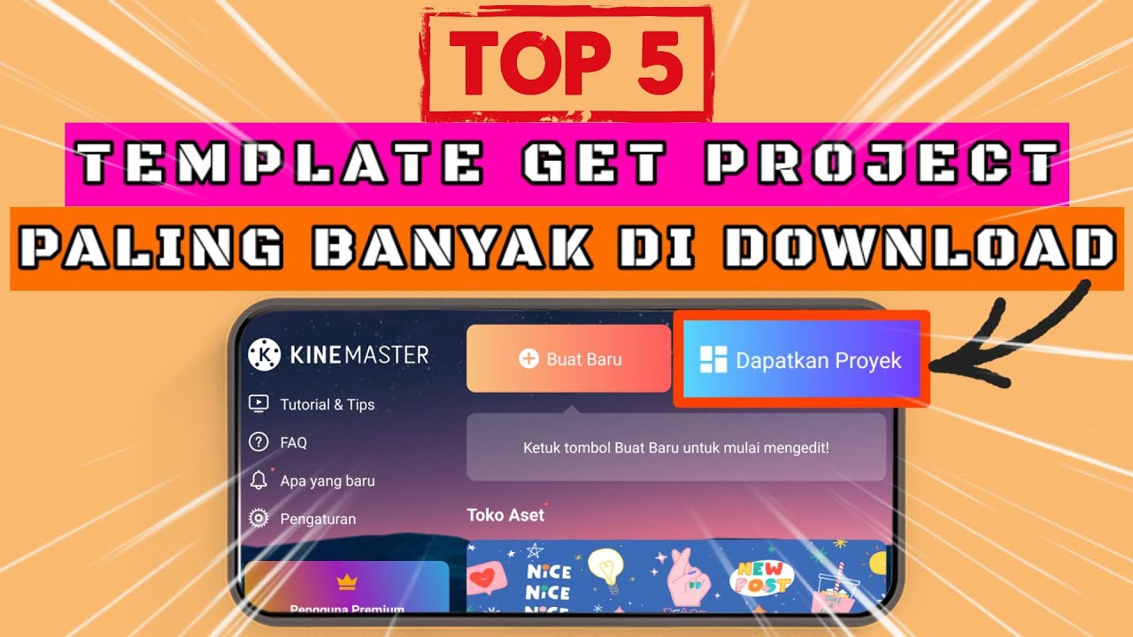 Template Favorite Get Projects Di Kinemaster Youtube