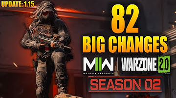 Modern Warfare 2: 82 Big Changes in The Season 2 Update! (Update 1.15)