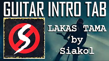 INTRO: Lakas Tama by Siakol Easy Guitar Tab Tutorial