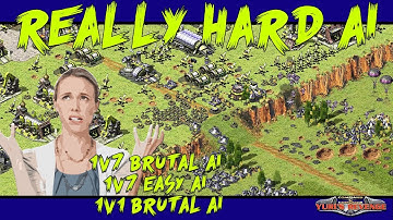 HARD MAP!! - 1v7, 1v1 BRUTAL AI ( Command & Conquer - Yuri