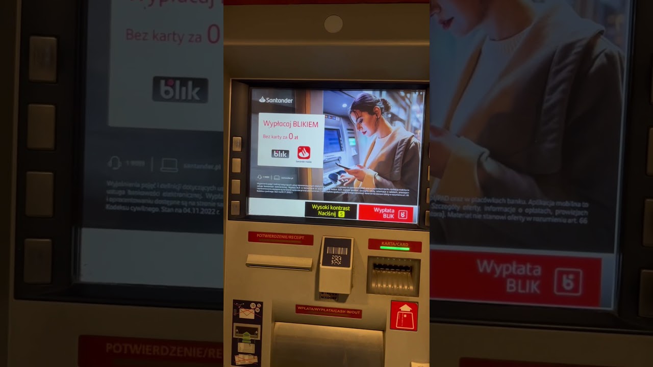 Santander i nie działające wpłatomaty od dłuższego czasu.. 