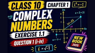Class 10 Mathematics (Punjab Board) | New Book | Exercise 1.1 | Question 1 Part (i-iv)