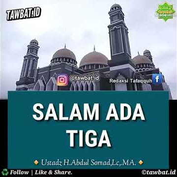 Ceramah 1 menit - USTADZ ABDUL SOMAD Lc.MA