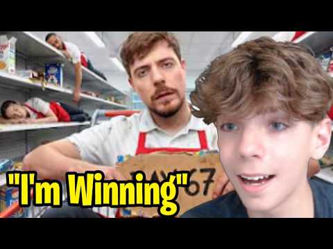 RokaLogan Reacts to Last To Leave Grocery Store Wins $250,000