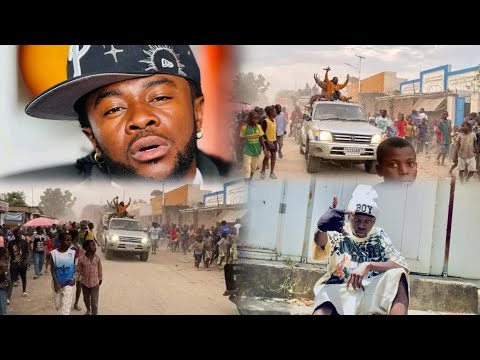 NYAGOMAN ALIVYO POKELEWA DRC BARAKA JE HAYO MAPOKEZI YAMESHINDA YA FOLLOW BUGATTI ALIVYO KWENDA DRC