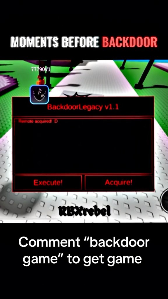 This Roblox Game Has A Backdoor Roblox Oardefault
