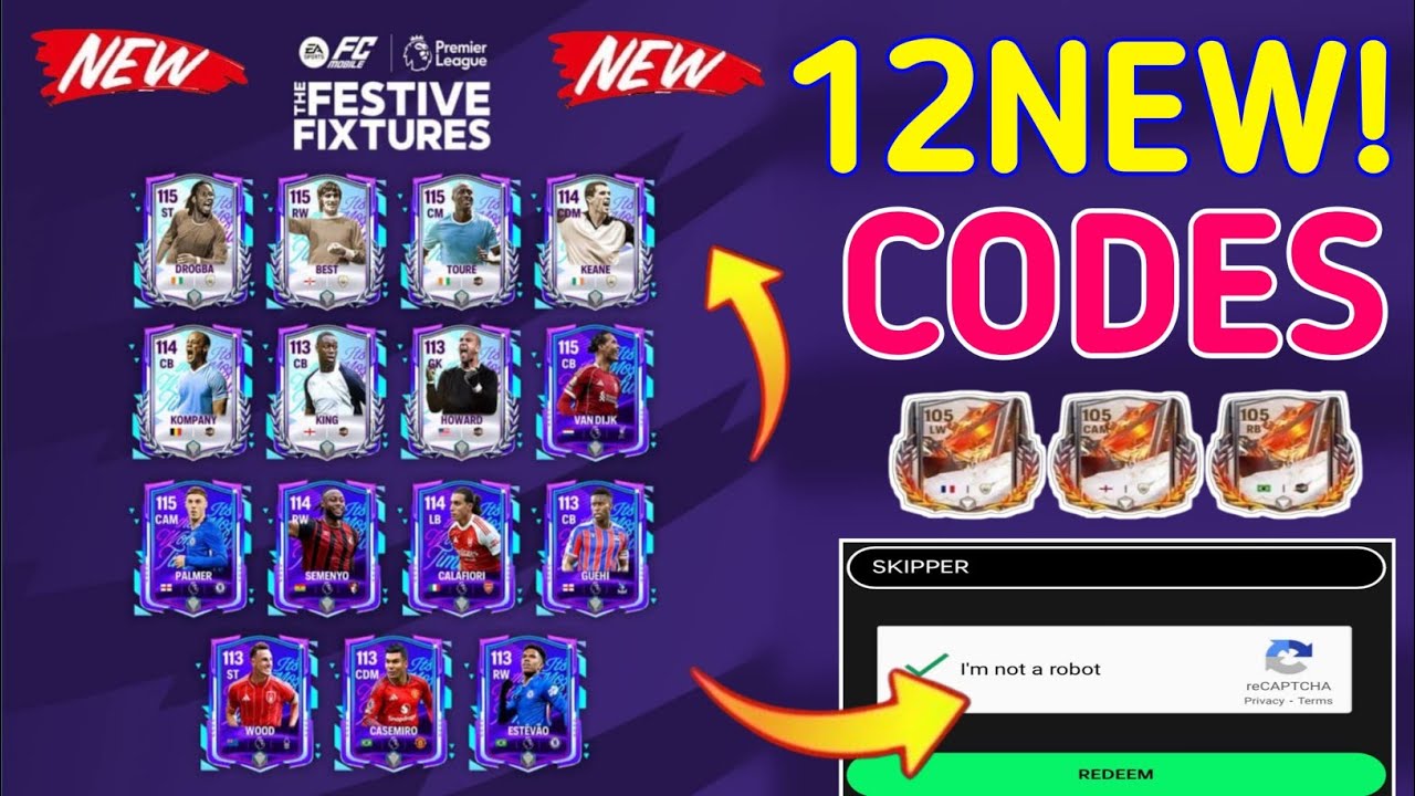 ⚠️ СЮРПРИЗ ⚠️ КОДЫ АКТИВАЦИИ FC MOBILE 2026 - НОВЫЕ КОДЫ FC MOBILE 2026