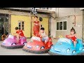 Kids Drive Little Tikes Car Race fun Humpty Dumpty w/ Song for Childrens