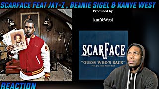First Time HEARING | Scarface Feat Jay-Z , Beanie Sigel & Kanye West - Guess Who's Back REACTION!