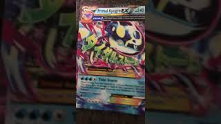 Primal Kyogre EX Pokémon card