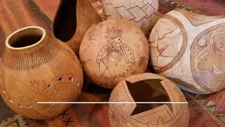 Gloria's Gourd Art