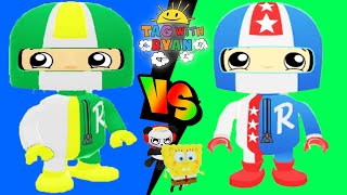 Tag with Ryan - Rally Racer Ryan vs Daredevil Ryan Who's the Winner Special Episode - All Characters