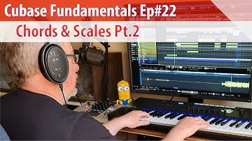 Cubase Fundamentals Ep#22 - Chords & Scales Pt.2