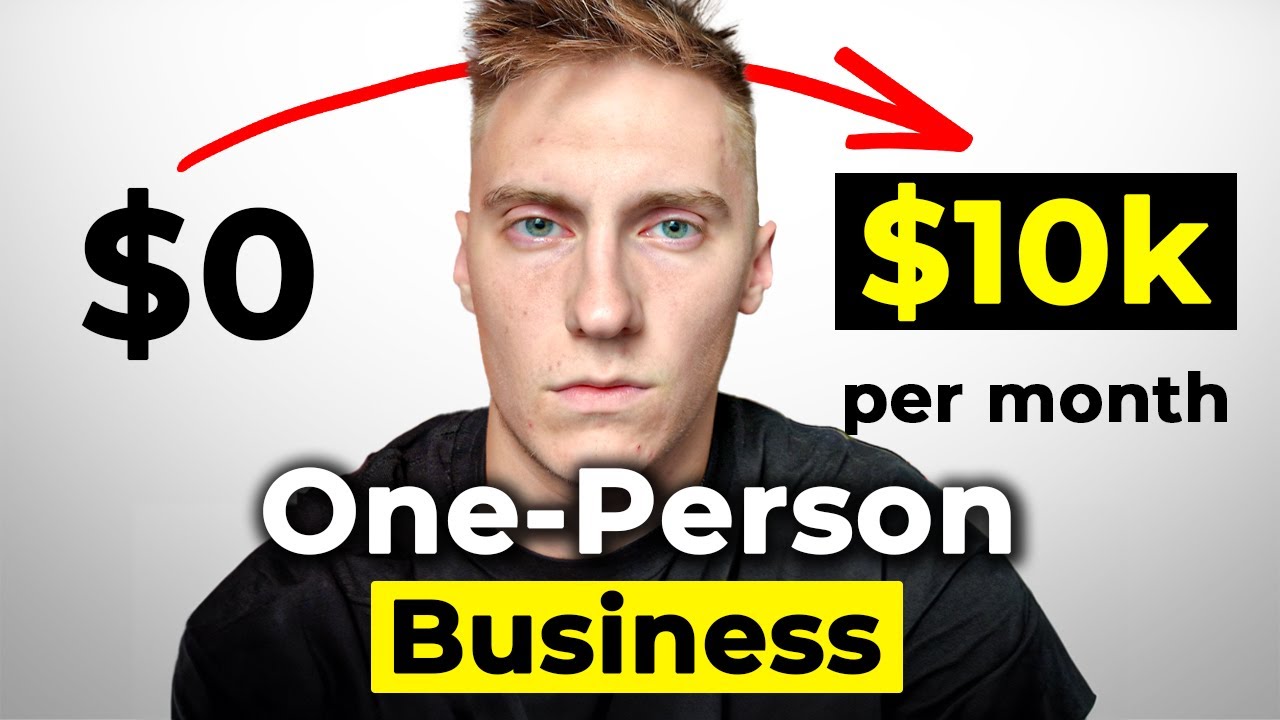 The exact system to $10k/m, with a one-person business