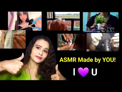 ASMR with My Subscribers 💖 | Unique Triggers, Real Connection | DEARLY ASMR|hindi asmr