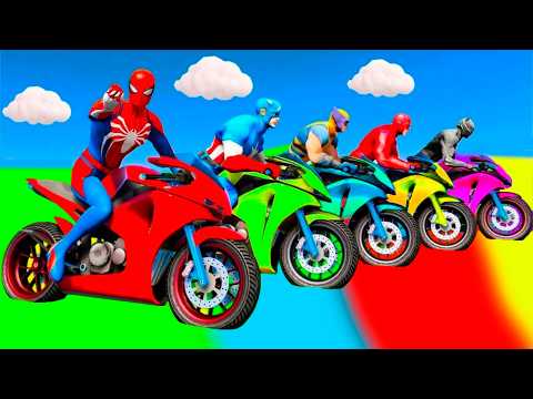 الرجل العنكبوت انقاذ باتمان Spider-Man Rescue batman vs iron man vs venom funny Game GTA 5 superhero