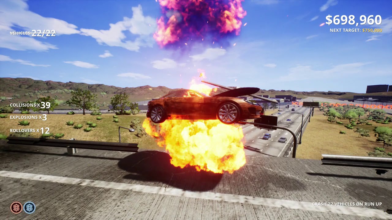 Dangerous Driving Danger Zone 2 - Booster Seat - Crash 22 Vehicles Platinum Medal