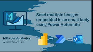 Send multiple images in an email body using Power Automate