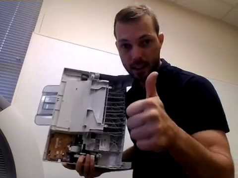 output bin is full hp laserjet p2055d